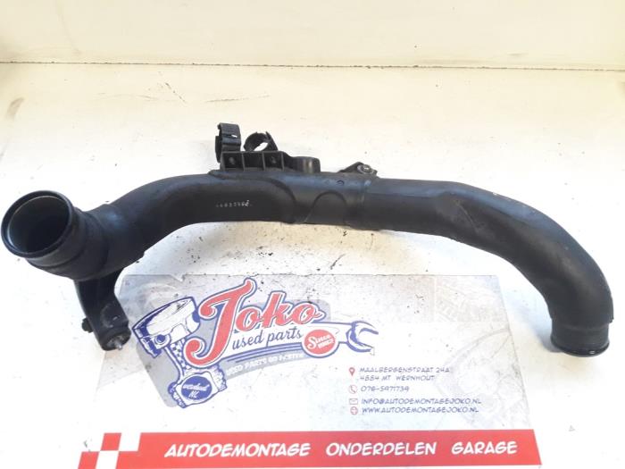 Intercooler Rohr Volkswagen Polo V (6R), 2009 / 2017 1.2 TDI 12V BlueMotion, Fließheck, Diesel, 1.199cc, 55kW (75pk), FWD, CFWA, 2009-10 / 2014-05 (Gebraucht)