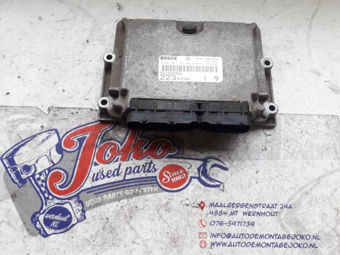Used Engine management computer Fiat Doblo (223A/119) 1.9 JTD Price on request offered by Autodemontage Joko B.V.