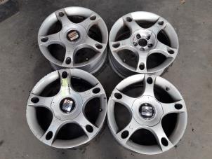 Used Set of sports wheels Seat Ibiza III (6L1) 1.4 16V 75 Price on request offered by Autodemontage Joko B.V.