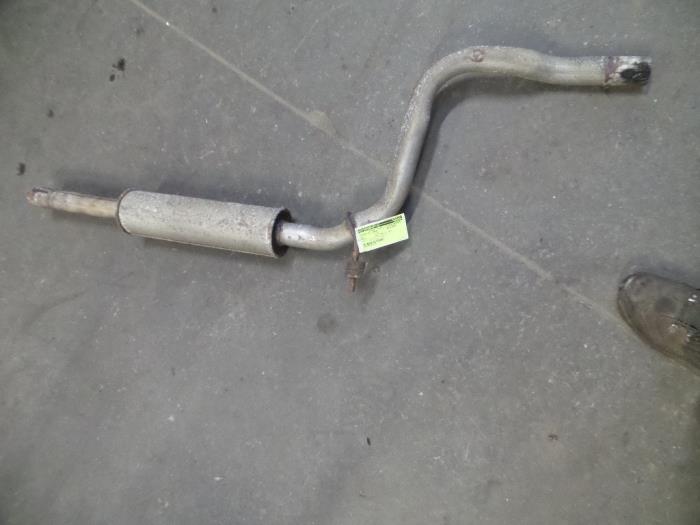 Gebrauchte Auspuff Mitteldämpfer Volkswagen Caddy II (9K9A) 1.9 SDI Preis auf Anfrage angeboten von Autodemontage Joko B.V.