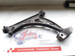 Used Front lower wishbone, left Volkswagen Scirocco (137/13AD) 1.4 TSI 160 16V Price on request offered by Autodemontage Joko B.V.