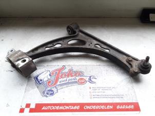 Used Front lower wishbone, right Volkswagen Scirocco (137/13AD) 1.4 TSI 160 16V Price on request offered by Autodemontage Joko B.V.