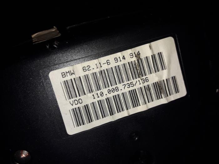 Instrument panel BMW 5 serie 520d 16V 62116914914