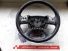 Steering wheel from a Jaguar X-type, 2001 / 2009 2.0 D 16V, Saloon, 4-dr, Diesel, 1.998cc, 96kW (131pk), FWD, FMBA; FMBB, 2003-07 / 2009-11, CF1 2005