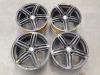 Set of wheels from a Volkswagen Scirocco (137/13AD), 2008 / 2017 1.4 TSI 160 16V, Hatchback, 2-dr, Petrol, 1.390cc, 118kW (160pk), FWD, CAVD, 2008-08 / 2012-10 2009