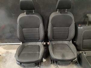Used Set of upholstery (complete) Skoda Fabia III Combi (NJ5) 1.2 TSI 16V Greentech Price on request offered by Autodemontage Joko B.V.