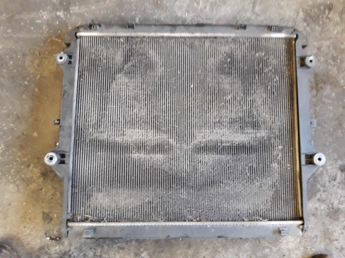 Radiator from a Toyota Hilux VI 2.4 D 16V 4WD 2017