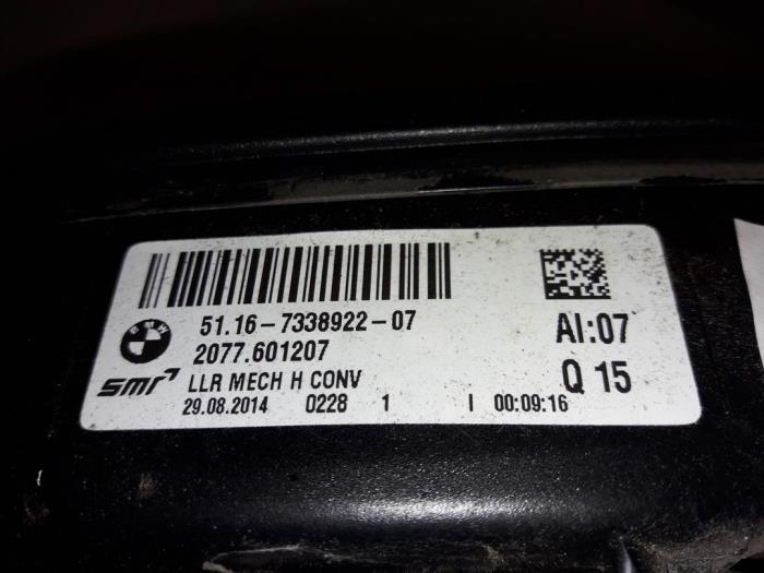 Wing mirror, right BMW 3 serie Touring 330d 3.0 24V - 51167338922 