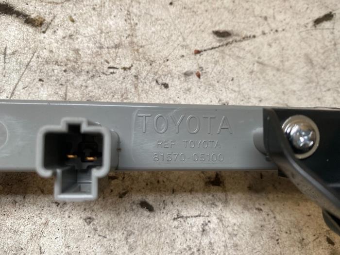 Third brake light from a Toyota Auris (E18) 1.8 16V Hybrid 2017