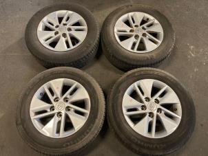Used Sport rims set + tires Toyota Auris (E18) 1.8 16V Hybrid Price on request offered by Autodemontage Joko B.V.