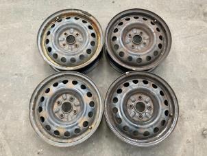 Used Set of wheels Toyota Aygo (B10) 1.0 12V VVT-i Price on request offered by Autodemontage Joko B.V.