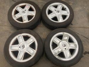 Used Sport rims set + tires Renault Clio II (BB/CB) 1.4 16V Price on request offered by Autodemontage Joko B.V.