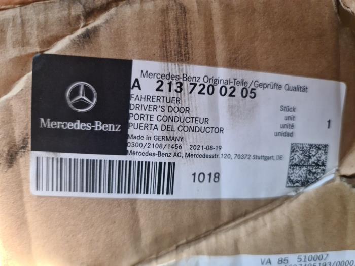 Puerta 4 puertas derecha delante de un Mercedes-Benz E (W213) E-63 AMG S 4.0 V8 Turbo 4-Matic+ 2020