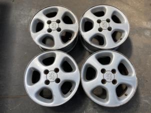 Used Set of sports wheels Peugeot 306 Break (7E) 1.6i XR,XT,ST Price on request offered by Autodemontage Joko B.V.