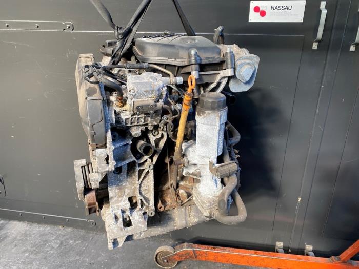 Used Engine Volkswagen Caddy II (9K9A) 1.9 SDI Price on request offered by Autodemontage Joko B.V.