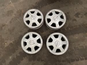 Used Set of sports wheels Opel Agila (A) 1.2 16V Price on request offered by Autodemontage Joko B.V.