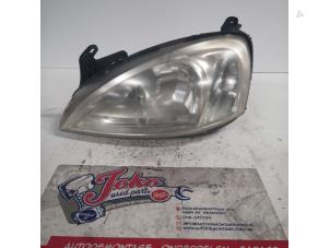 Used Headlight, left Opel Corsa C (F08/68) 1.2 16V Price on request offered by Autodemontage Joko B.V.