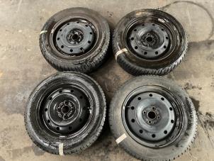 Used Set of wheels + winter tyres Suzuki Swift (ZA/ZC/ZD) 1.2 16V Price on request offered by Autodemontage Joko B.V.