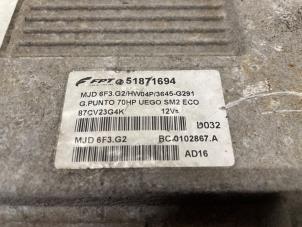 Engine management computer from a Fiat Punto Evo (199) 1.3 JTD Multijet Start&Stop 16V Euro 4 2010