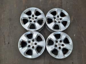 Used Set of sports wheels Opel Zafira (M75) 2.2 16V Direct Ecotec Price on request offered by Autodemontage Joko B.V.