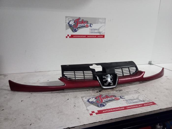 Używane Grill Peugeot 206 (2A/C/H/J/S) 1.6 16V Cena na żądanie oferowane przez Autodemontage Joko B.V.