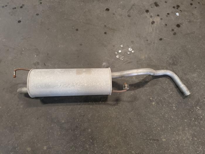 Gebrauchte Auspuff Enddämpfer Volkswagen New Beetle (9C1/9G1) 1.4 16V Preis auf Anfrage angeboten von Autodemontage Joko B.V.