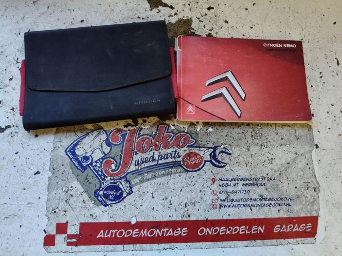 Używane Instrukcja Citroen Nemo (AA) 1.4 HDi 70 Cena na żądanie oferowane przez Autodemontage Joko B.V.