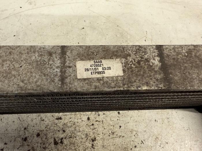 Usados Intercooler Saab 9-3 I (YS3D) 2.0t 16V Ecopower Precio de solicitud ofrecido por Autodemontage Joko B.V.