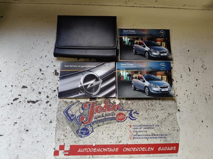 Używane Instrukcja Opel Corsa D 1.2 16V Cena na żądanie oferowane przez Autodemontage Joko B.V.