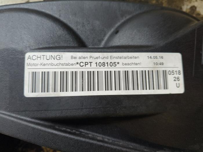 Couvercle de distribution d'un Audi A3 Limousine (8VS/8VM) 1.4 TFSI ACT 16V