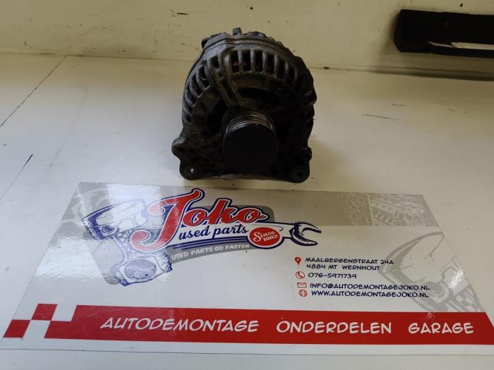 Dynamo Volkswagen Touran (1T1/T2), 2003 / 2010 1.4 16V TSI 140, MPV, Bensin, 1.390cc, 103kW (140pk), FWD, BMY; CAVC, 2006-02 / 2010-05, 1T1; 1T2 (Begagnad)
