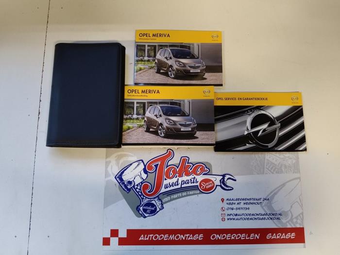 Używane Instrukcja Opel Meriva (B) 1.3 CDTI 16V Cena na żądanie oferowane przez Autodemontage Joko B.V.