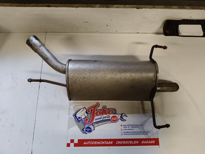 Gebrauchte Auspuff Enddämpfer Opel Corsa C (F08/68) 1.2 16V Preis auf Anfrage angeboten von Autodemontage Joko B.V.