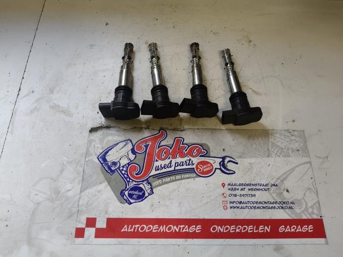 Zündspule Audi A4 Avant (B7), 2004 / 2008 1.8 T 20V, Kombi/o, Benzin, 1 781cc, 120kW (163pk), FWD, BFB, 2004-11 / 2008-06, 8ED (Gebraucht)