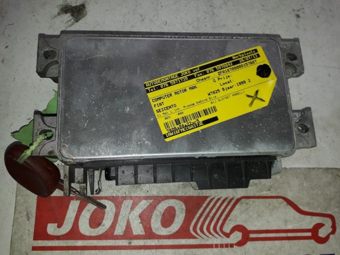 Used Engine management computer Fiat Seicento (187) 0.9 SPI Price on request offered by Autodemontage Joko B.V.