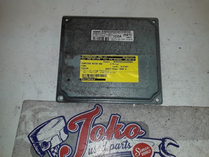 Used Engine management computer Ford Fusion 1.6 16V Price on request offered by Autodemontage Joko B.V.