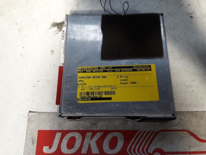 Used Engine management computer Opel Corsa Price on request offered by Autodemontage Joko B.V.