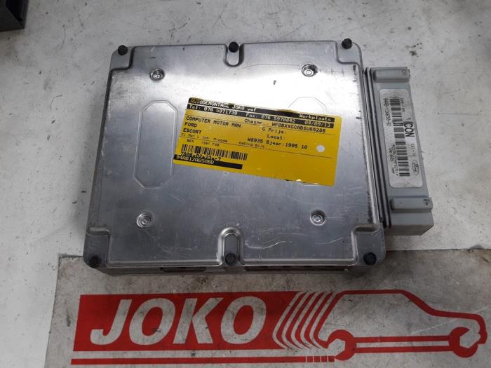 Used Engine management computer Ford Escort 6 (AAL/ABL) 1.4 CLi Price on request offered by Autodemontage Joko B.V.