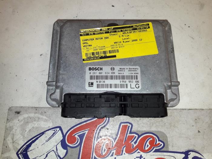 Used Engine management computer Opel Vectra B Caravan (31) 2.0 DTi 16V Price on request offered by Autodemontage Joko B.V.