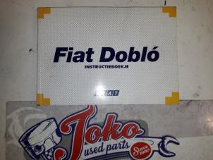 Gebrauchte Betriebsanleitung Fiat Doblo (223A/119) 1.9 JTD Preis auf Anfrage angeboten von Autodemontage Joko B.V.