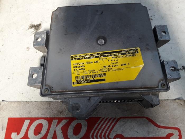 Used Engine management computer Mercedes C (W202) 2.2 C-220 D 16V Price on request offered by Autodemontage Joko B.V.