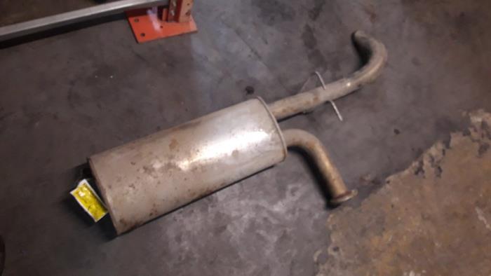 Exhaust rear silencer from a Opel Movano 2.5 DTI 2005