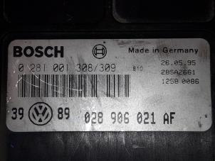 Engine management computer from a Volkswagen Golf III (1H1) 1.9 TDI 1995