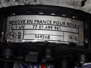Dynamo d'un Renault Scénic I (JA) 1.9 dTi 2000