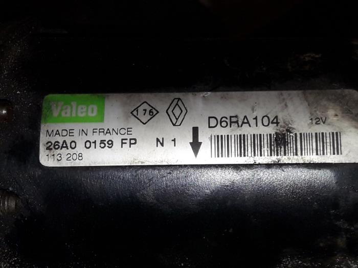 Gebrauchte Anlasser Renault Scénic I (JA) 1.9 dTi Preis auf Anfrage angeboten von Autodemontage Joko B.V.
