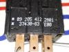Panic lighting switch from a Opel Agila (A) 1.2 16V 2001