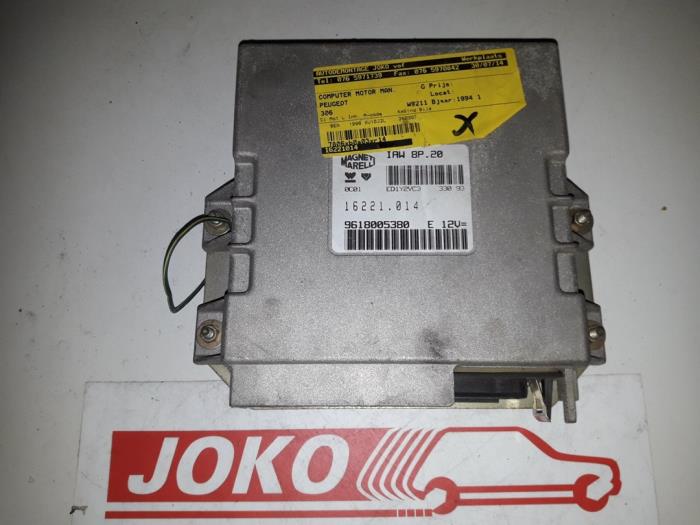 Used Engine management computer Peugeot 306 (7A/C/S) 2.0 XSi,ST Price on request offered by Autodemontage Joko B.V.