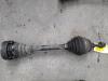 Front drive shaft, left from a Volkswagen Transporter/Caravelle T4, 1990 / 2003 2.4 D Syncro, Minibus, Diesel, 2.370cc, 57kW (77pk), 4x4, AAB, 1992-11 / 1996-02, 7D 1995