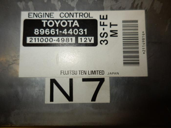 Komputer sterowania silnika z Toyota Picnic (XM10) 2.0i 16V GLi,GXi 2001
