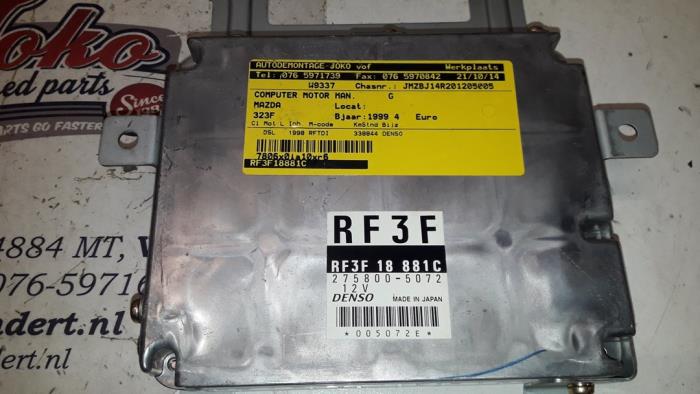 Used Engine management computer Mazda 323 Fastbreak (BJ14) 2.0 DTiD 16V Price on request offered by Autodemontage Joko B.V.